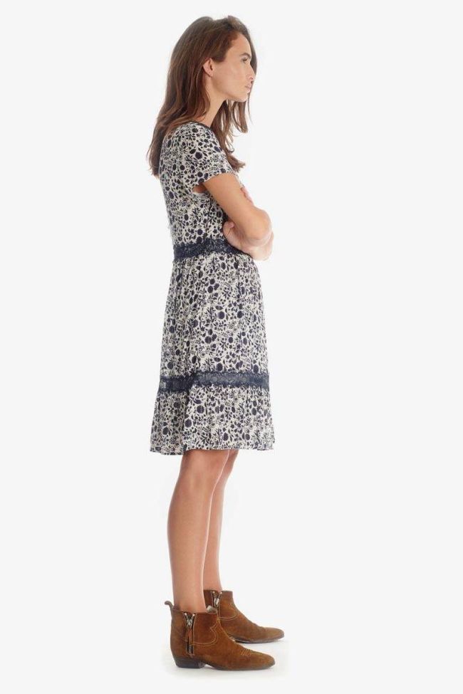 Kleid Bloomy in blau