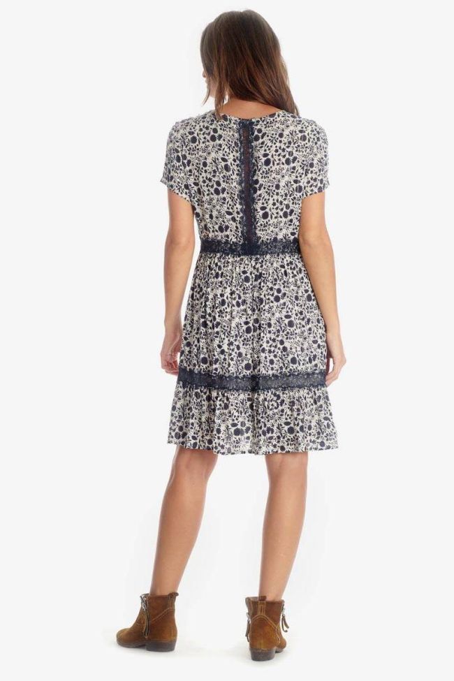 Kleid Bloomy in blau