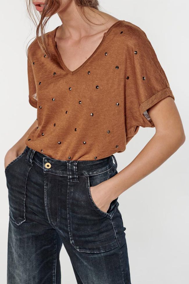 T-shirt Bota in braun