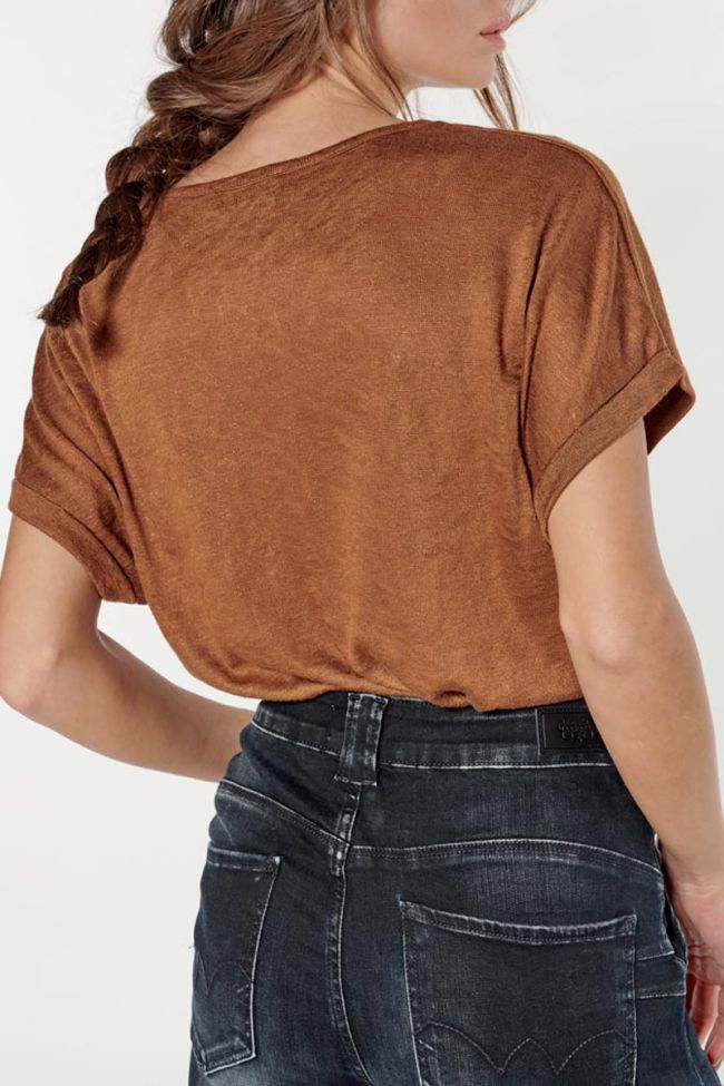 T-shirt Bota in braun