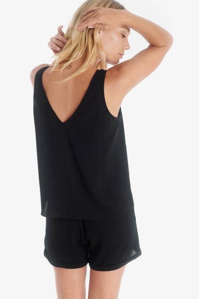 Top Fioni in schwarz