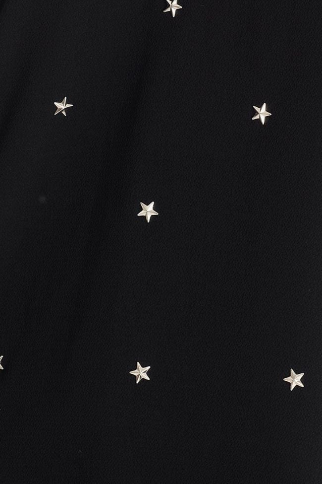 Top Fioni in schwarz