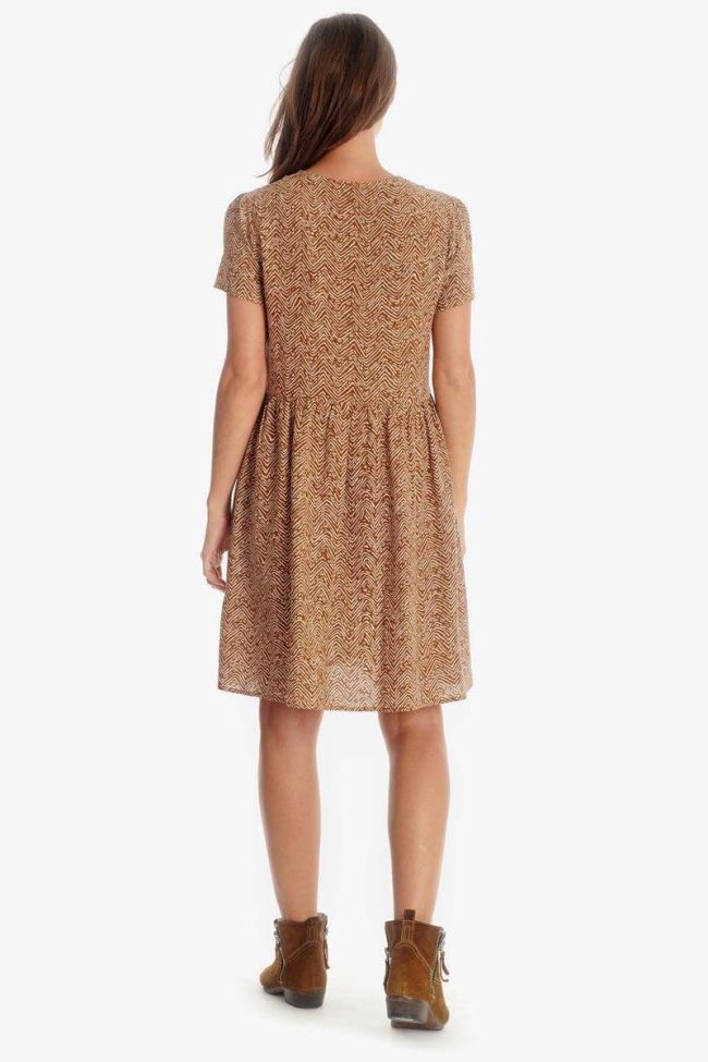 Kleid Isae in braun