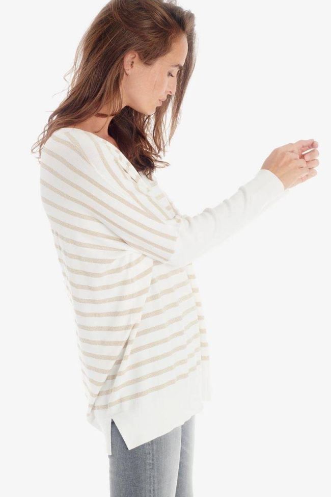 Pullover July in weiß