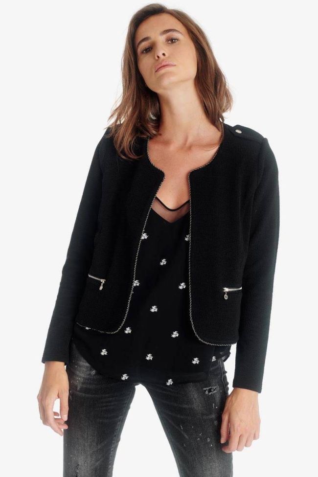 Jacke Poema in schwarz