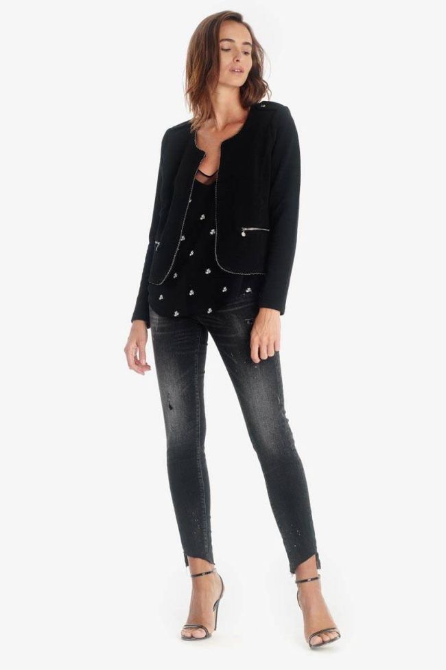 Jacke Poema in schwarz