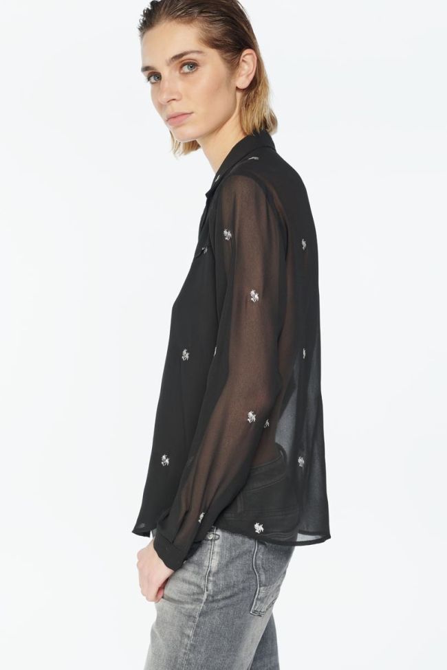 Hemd Russell in schwarz