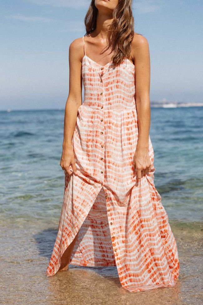 Langes kleid Tildabis in braun