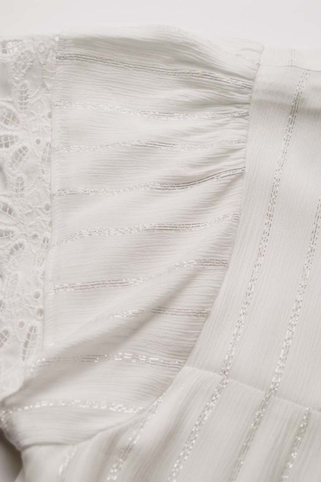 Kleid Gemmagi in weiß