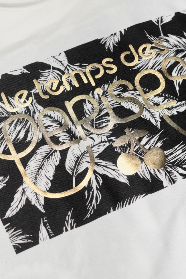 T-shirt Kiaragi in weiß