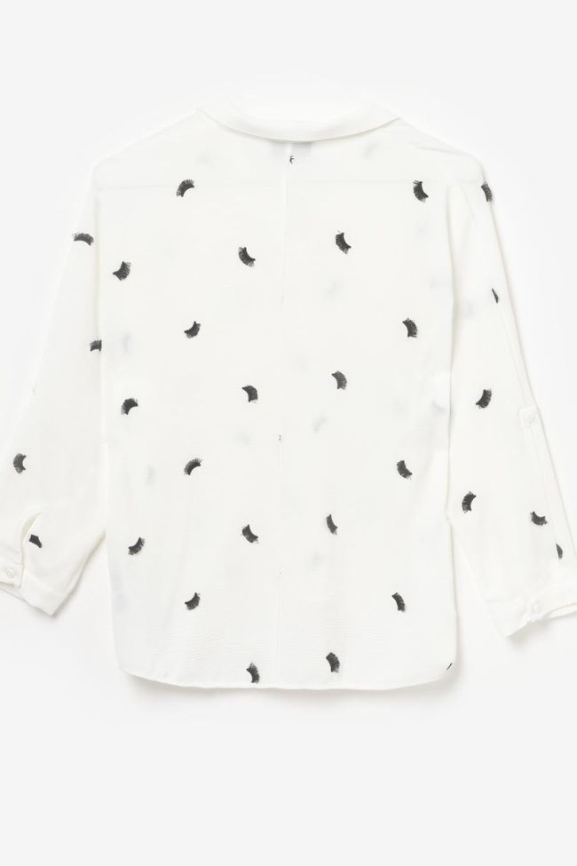 Top Lashesgi in weiß