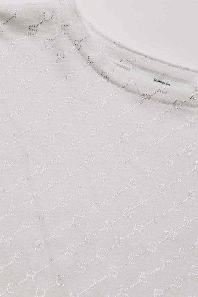 T-shirt Vickgi in weiß