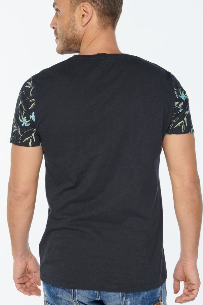 T-shirt Bazin in blau