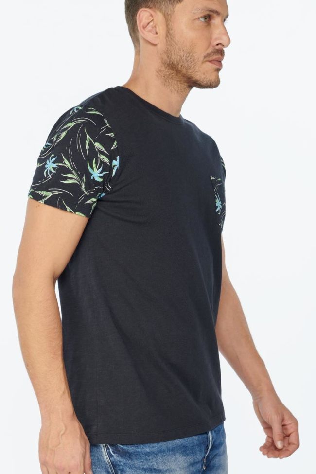 T-shirt Bazin in blau