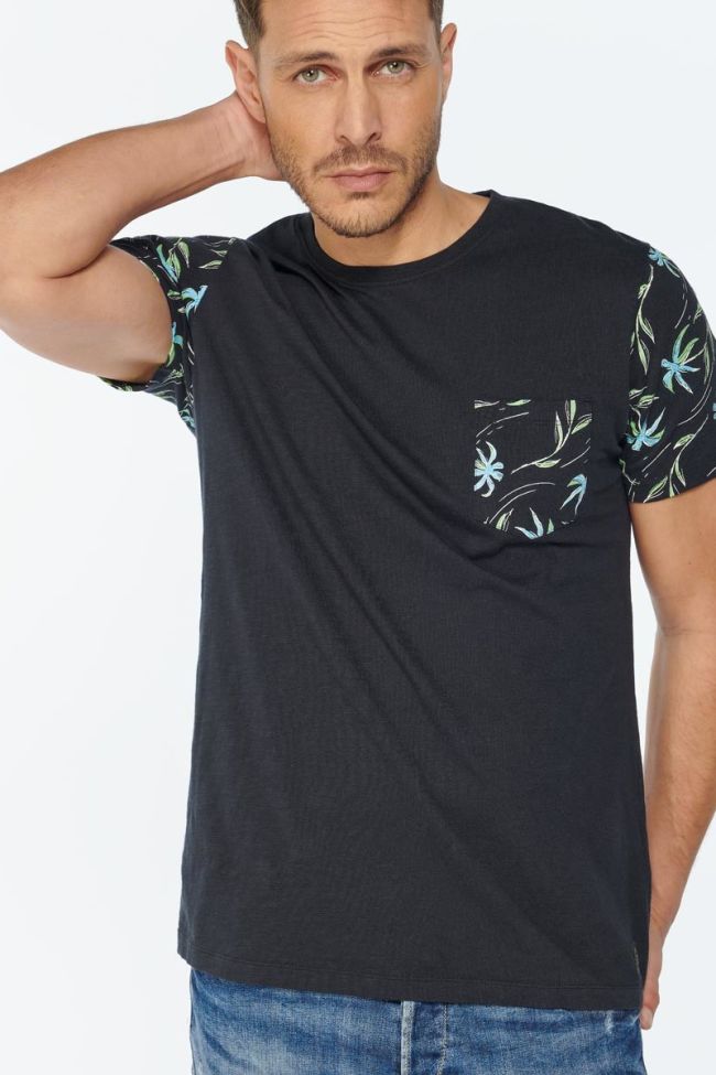 T-shirt Bazin in blau