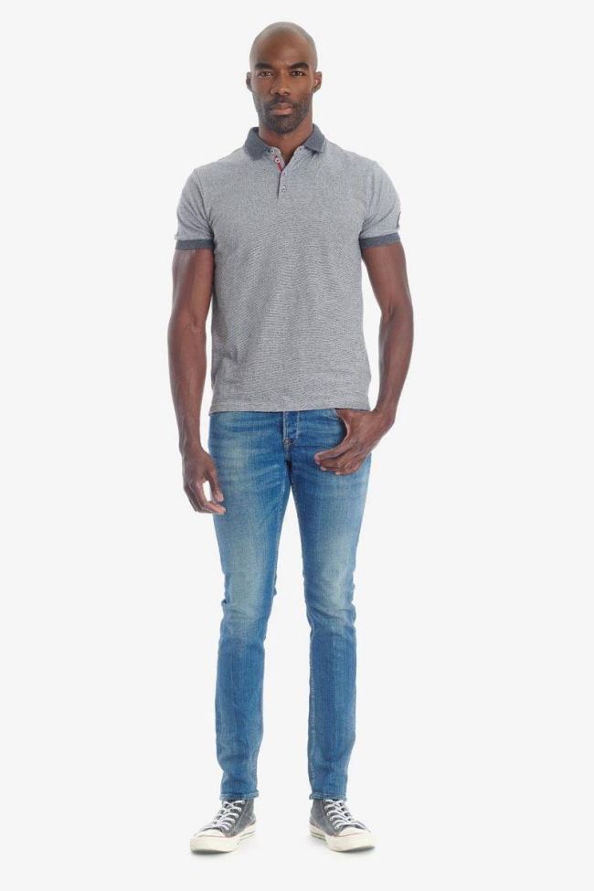 Poloshirt Bomal in blau