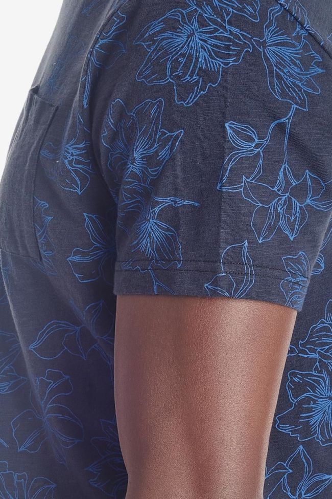 T-shirt Clift in blau