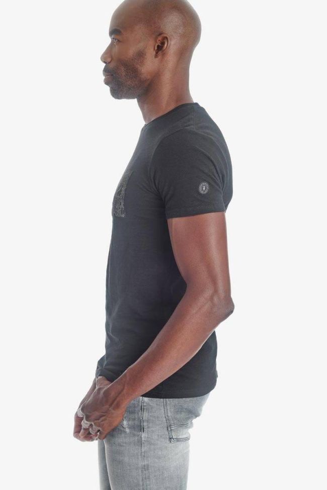 T-shirt Pilas in schwarz