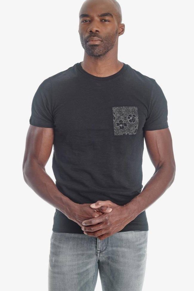 T-shirt Pilas in schwarz