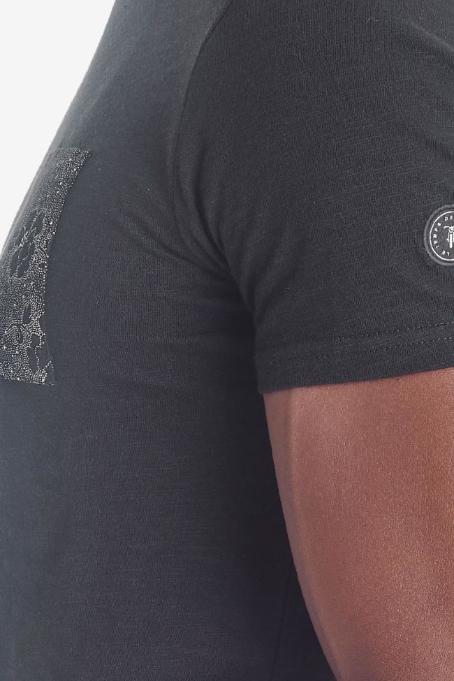 T-shirt Pilas in schwarz