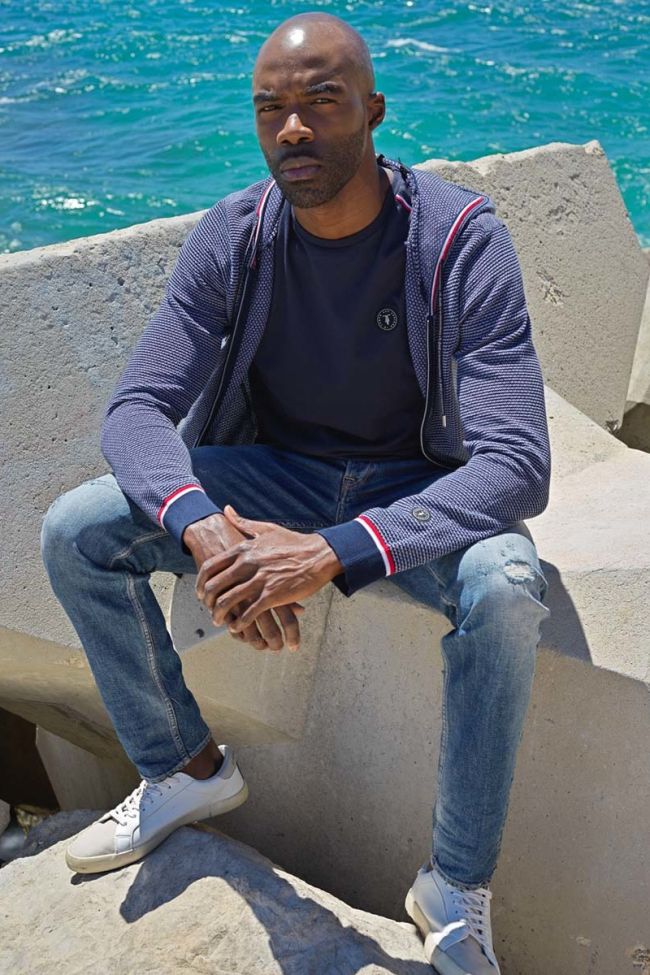 Cardigan Tedal in blau