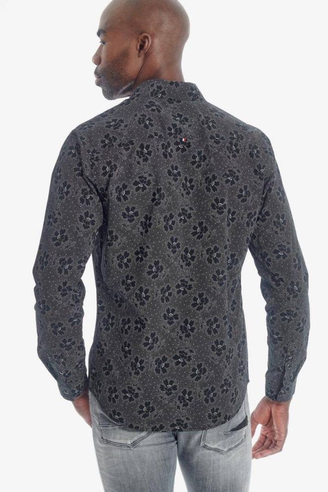 Hemd Vido in schwarz