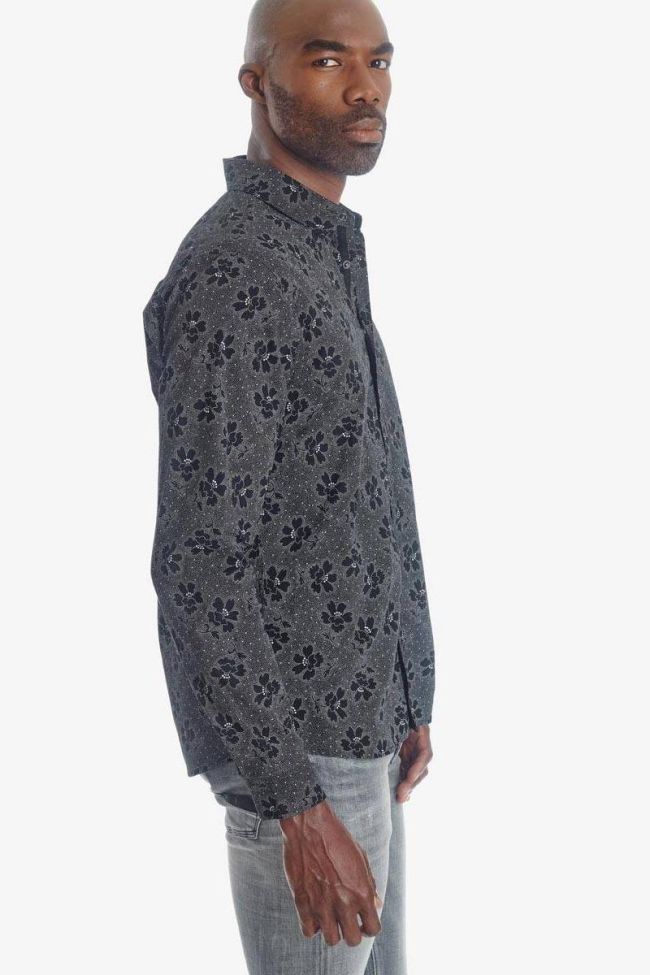 Hemd Vido in schwarz