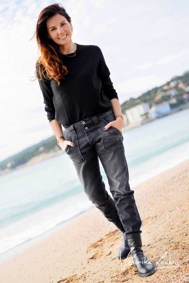 Rock 200/43 Boyfit jeans grau Nr.1