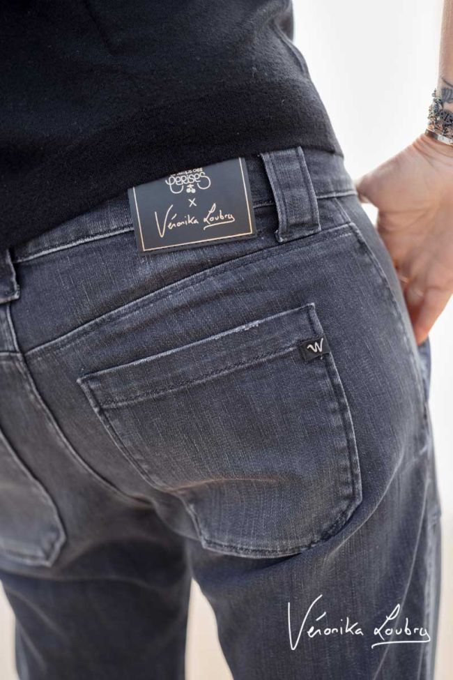 Rock 200/43 Boyfit jeans grau Nr.1