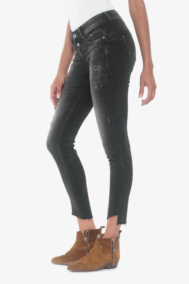 Alais Pulp Slim 7/8 jeans destroy schwarz Nr.1