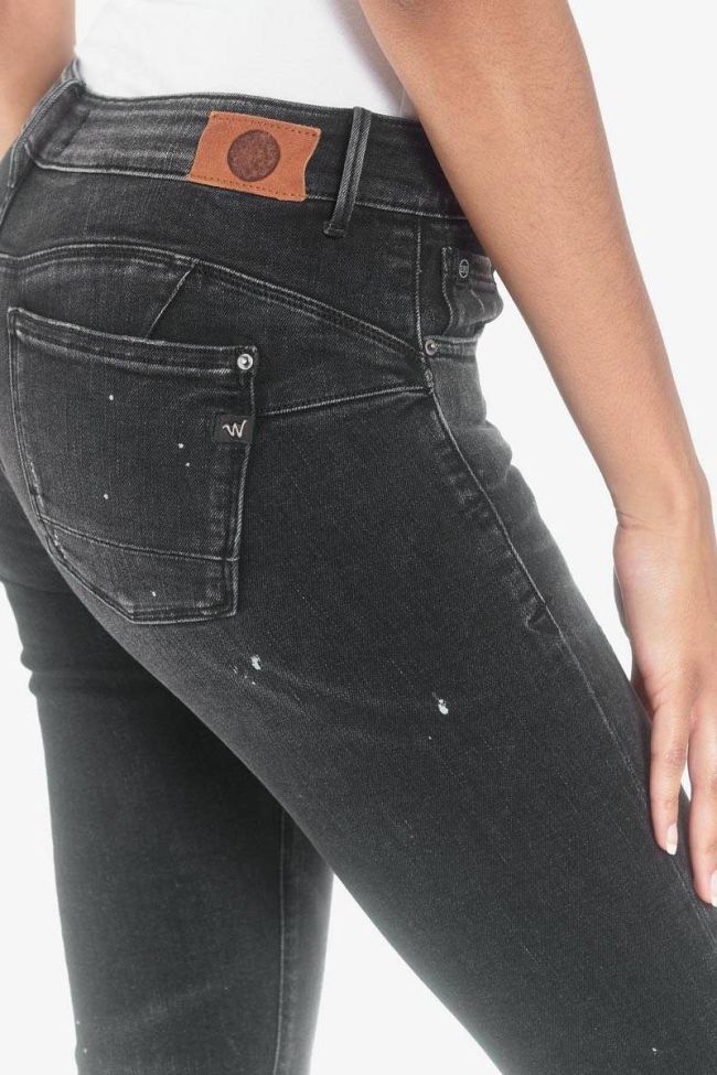 Alais Pulp Slim 7/8 jeans destroy schwarz Nr.1