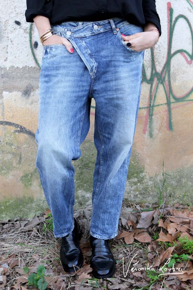 Mary Jeans destroy blau Nr.4