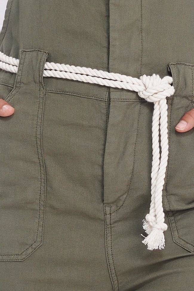 Latzhose Desk in grün