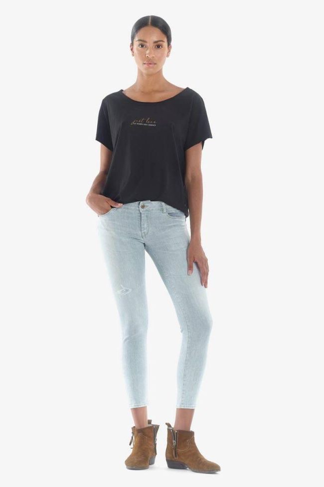 Pulp Slim 7/8 jeans destroy blau Nr.5