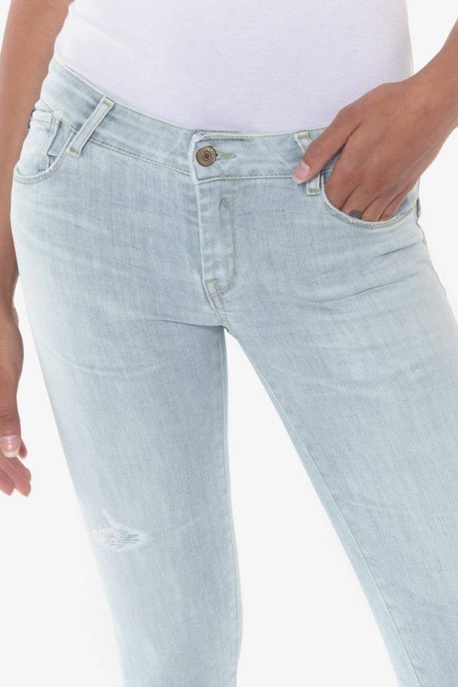 Pulp Slim 7/8 jeans destroy blau Nr.5