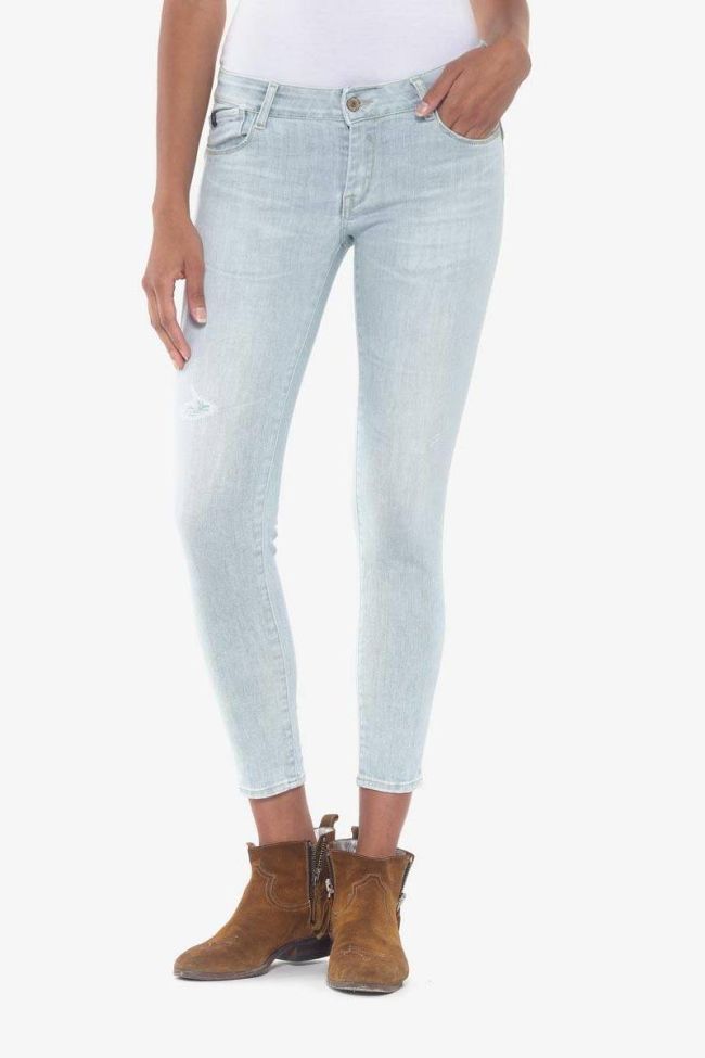 Pulp Slim 7/8 jeans destroy blau Nr.5