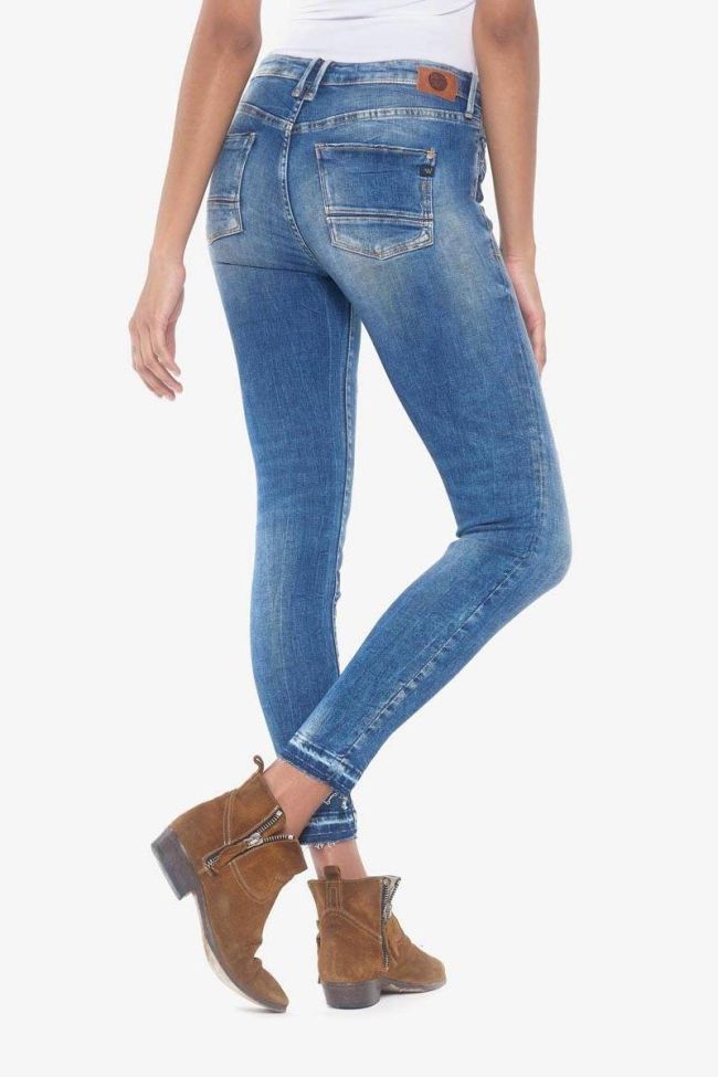 Usoa Power Skinny 7/8 jeans destroy blau Nr.3