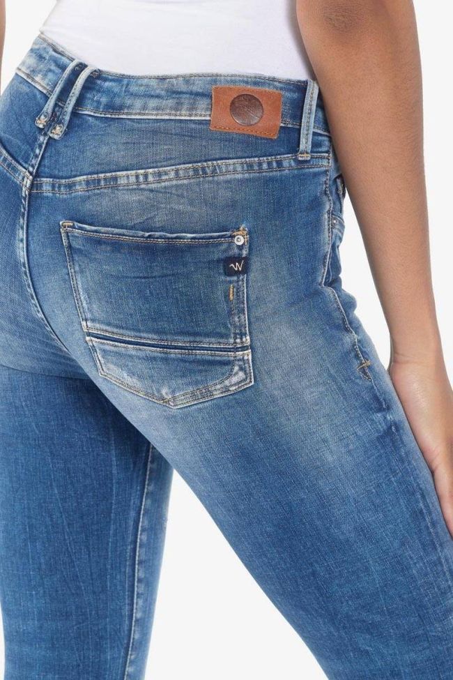 Usoa Power Skinny 7/8 jeans destroy blau Nr.3