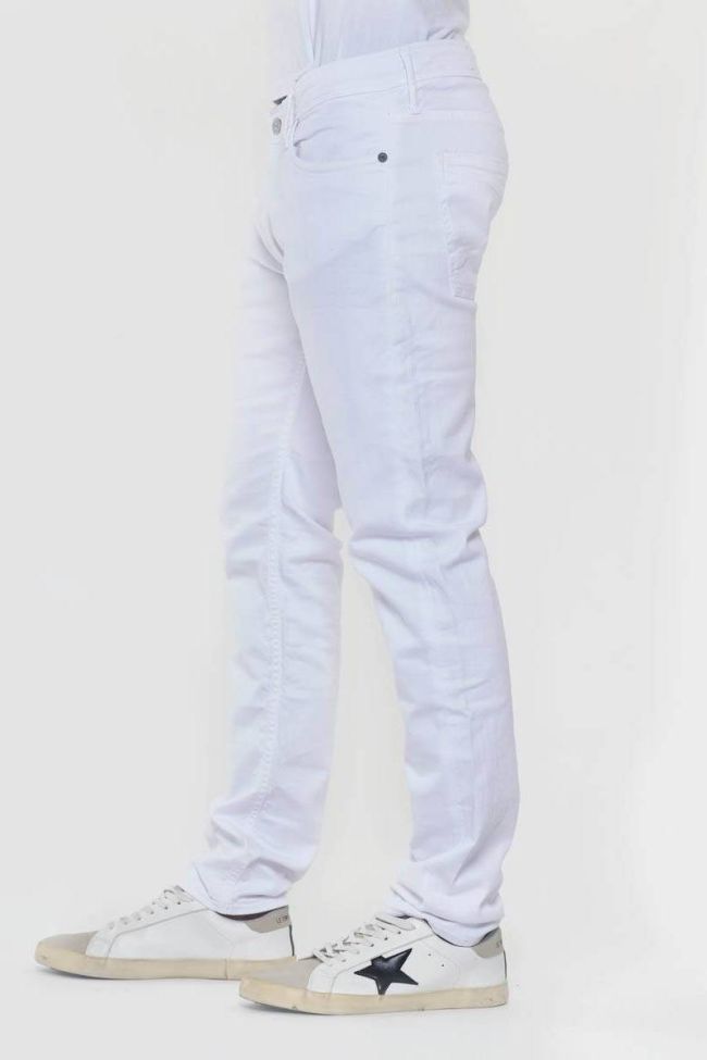 Jeans 700/11 slim Basic weiß 