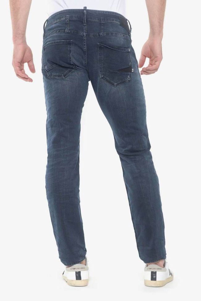 Jeans 700/11 slim Jaco destroy blau-schwarz Nr.2