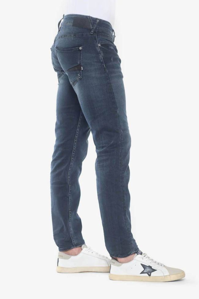 Jeans 700/11 slim Jaco destroy blau-schwarz Nr.2