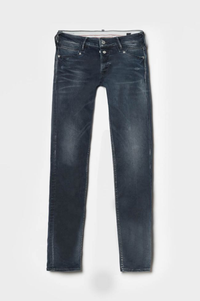 Jeans 700/11 slim Jaco destroy blau-schwarz Nr.2