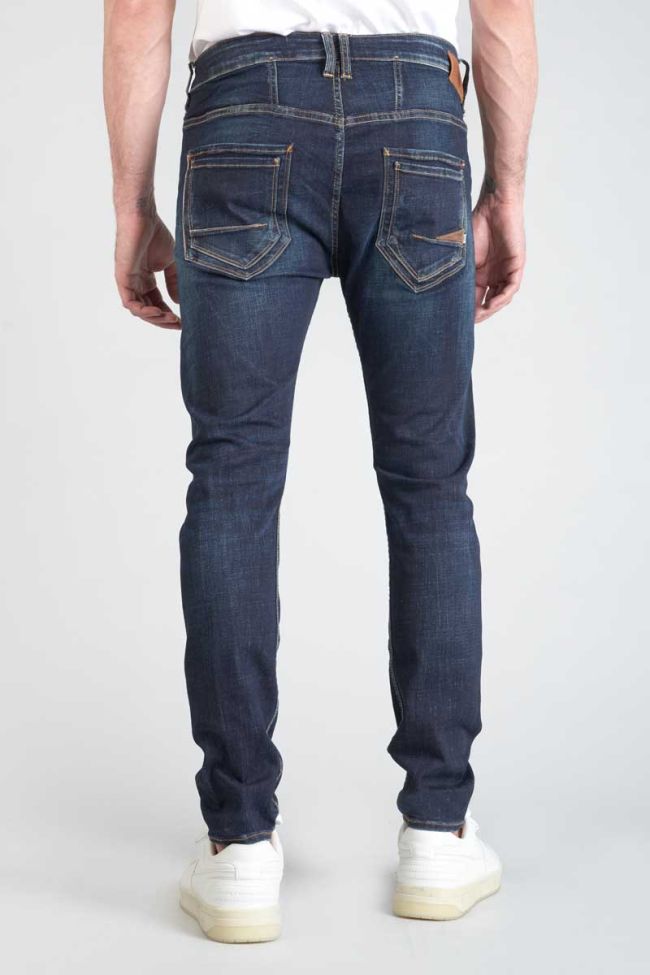 Jeans 900/16 tapered Raffi destroy blau-schwarz Nr.2