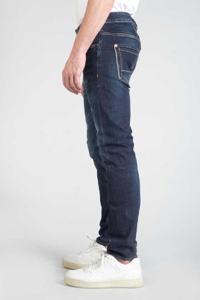 Jeans 900/16 tapered Raffi destroy blau-schwarz Nr.2