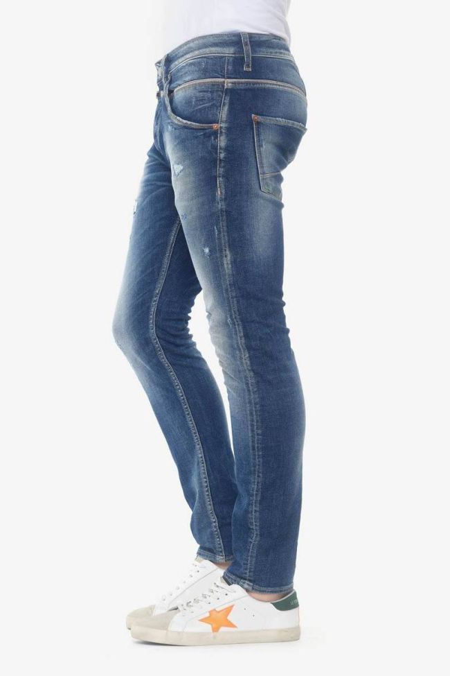 Taniel 900/16 Tapered jeans destroy vintage blau Nr.3