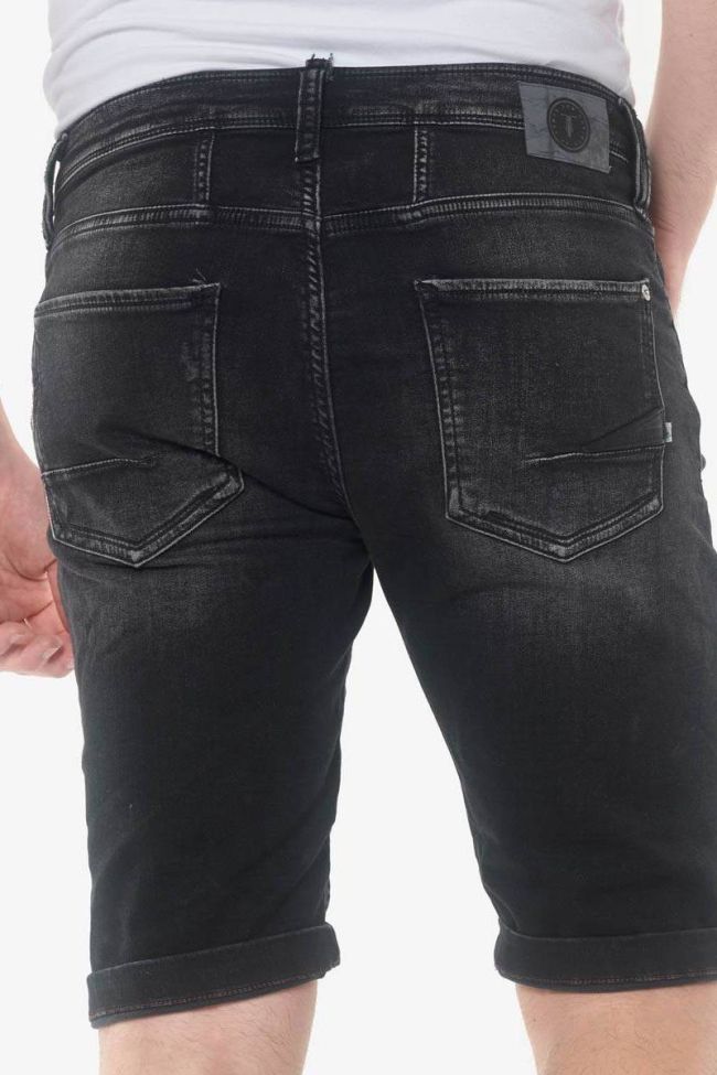 Bermuda-short Jogg in schwarz