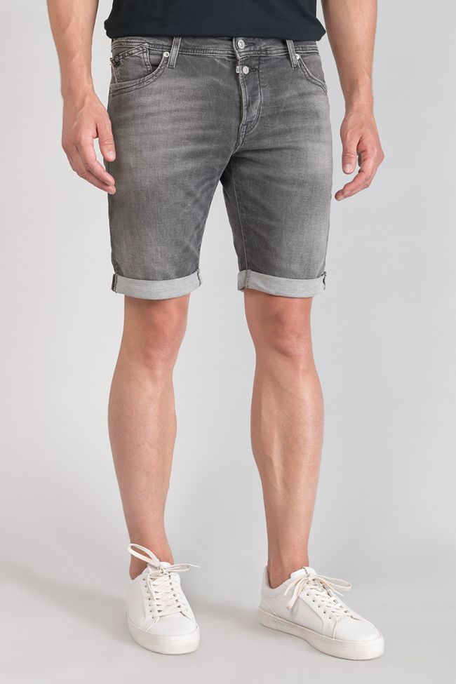 Bermuda-short Jogg in grau