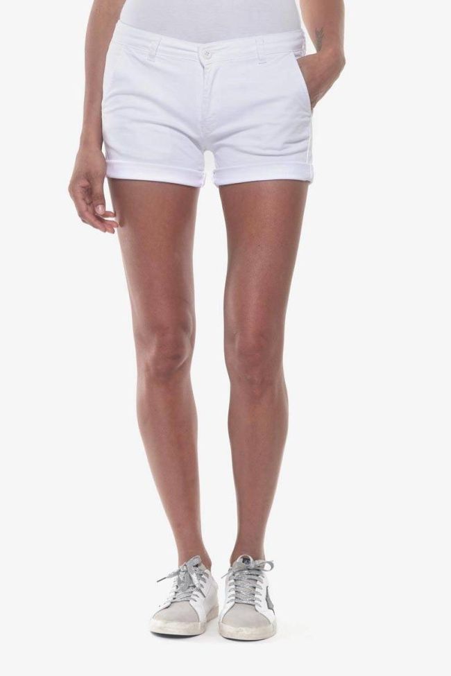 Shorts Live in weiß