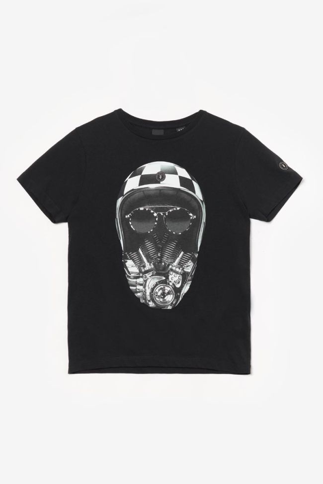 T-shirt Comanbo in schwarz