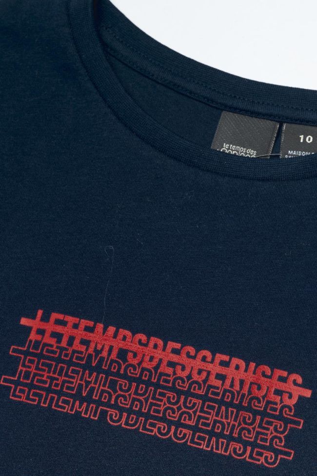 T-shirt Iowabo in blau